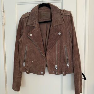 Blank NYC Moto Suede Jacket